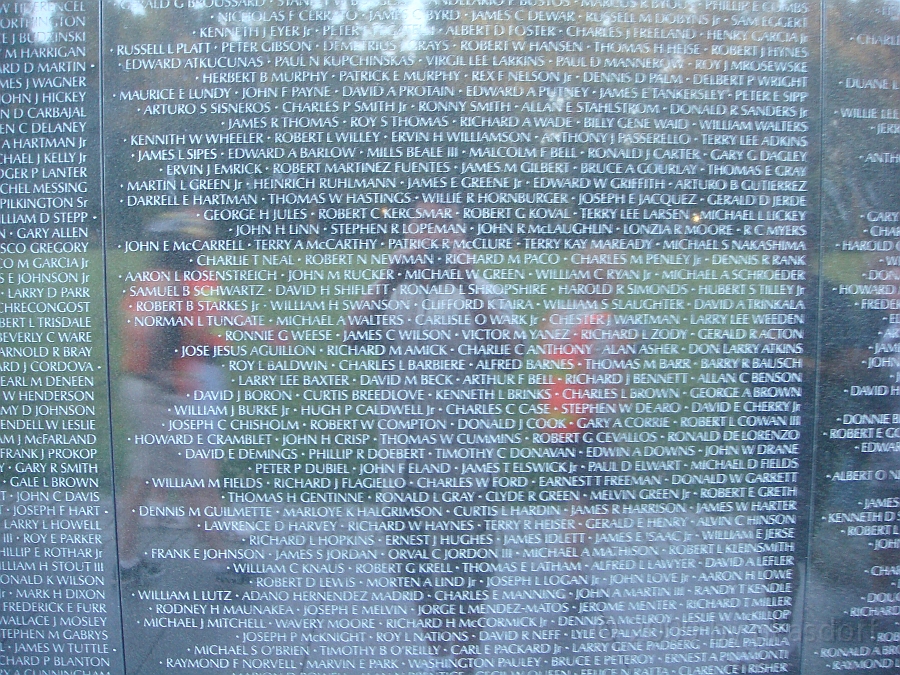 Washington DC [2009 July 03] 211.JPG - Scenes from The Vietnam Veterans Memorial